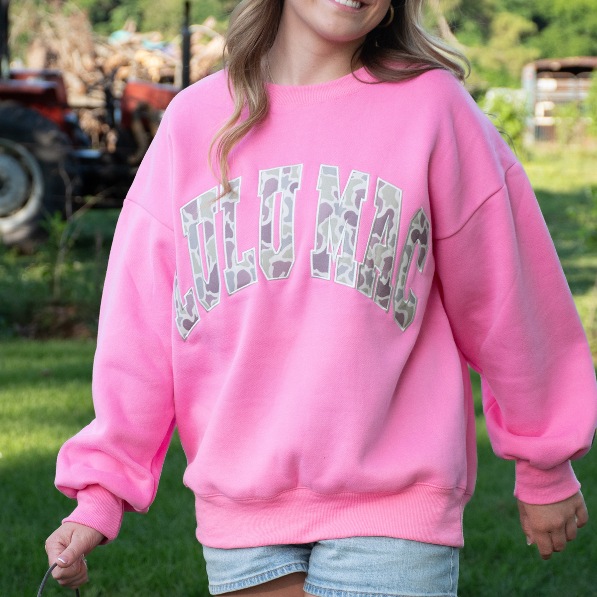 Lulu Mac- Adult CAMO-BUBBLEGUM
