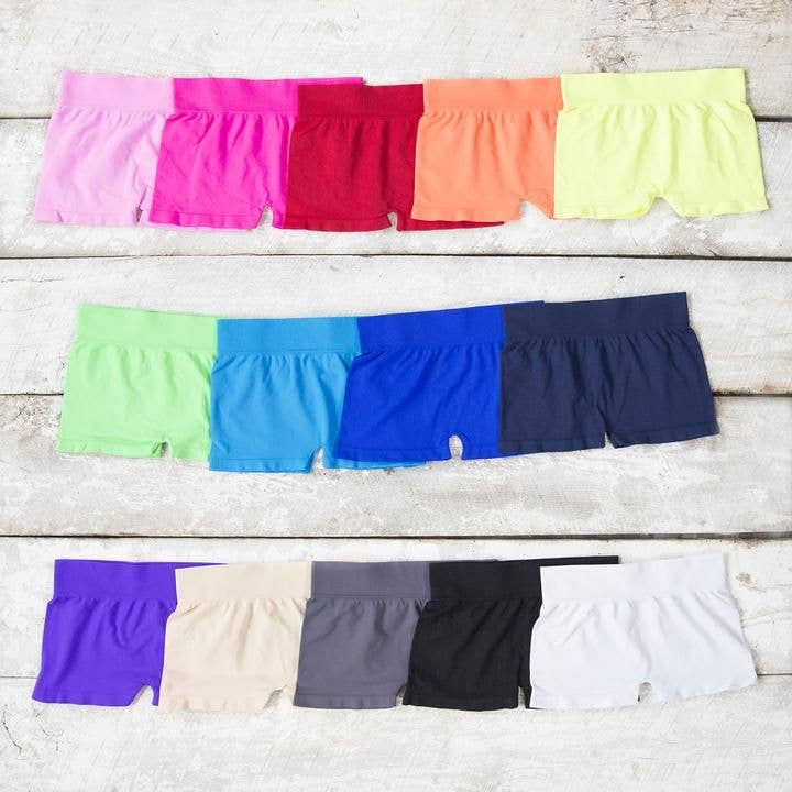 Malibu Sugar - Little Girls (4-6x) Boy Shorts - Kids Clothes
