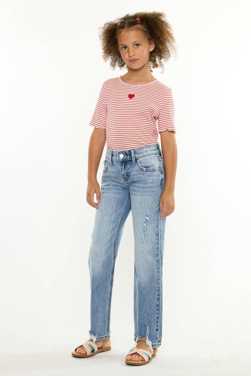 YOUTH  MID RISE TRUE STRAIGHT-YC9421M