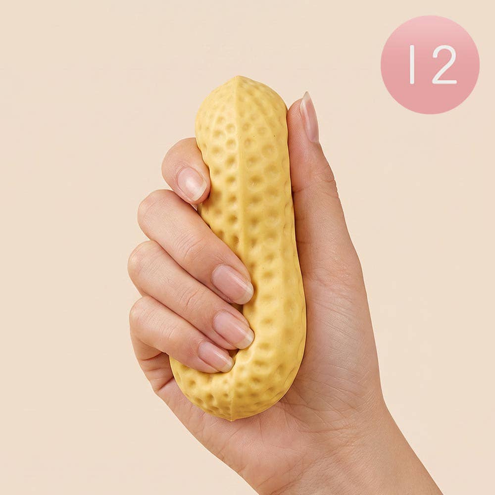 Crunchy Peanut Squeeze Squishy Stress Relief Toy