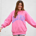 Lulu Mac-Adult Pink/Purple Puff