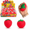 Strawberry Dough Ball Squishy – 12 Piece Display MSS1