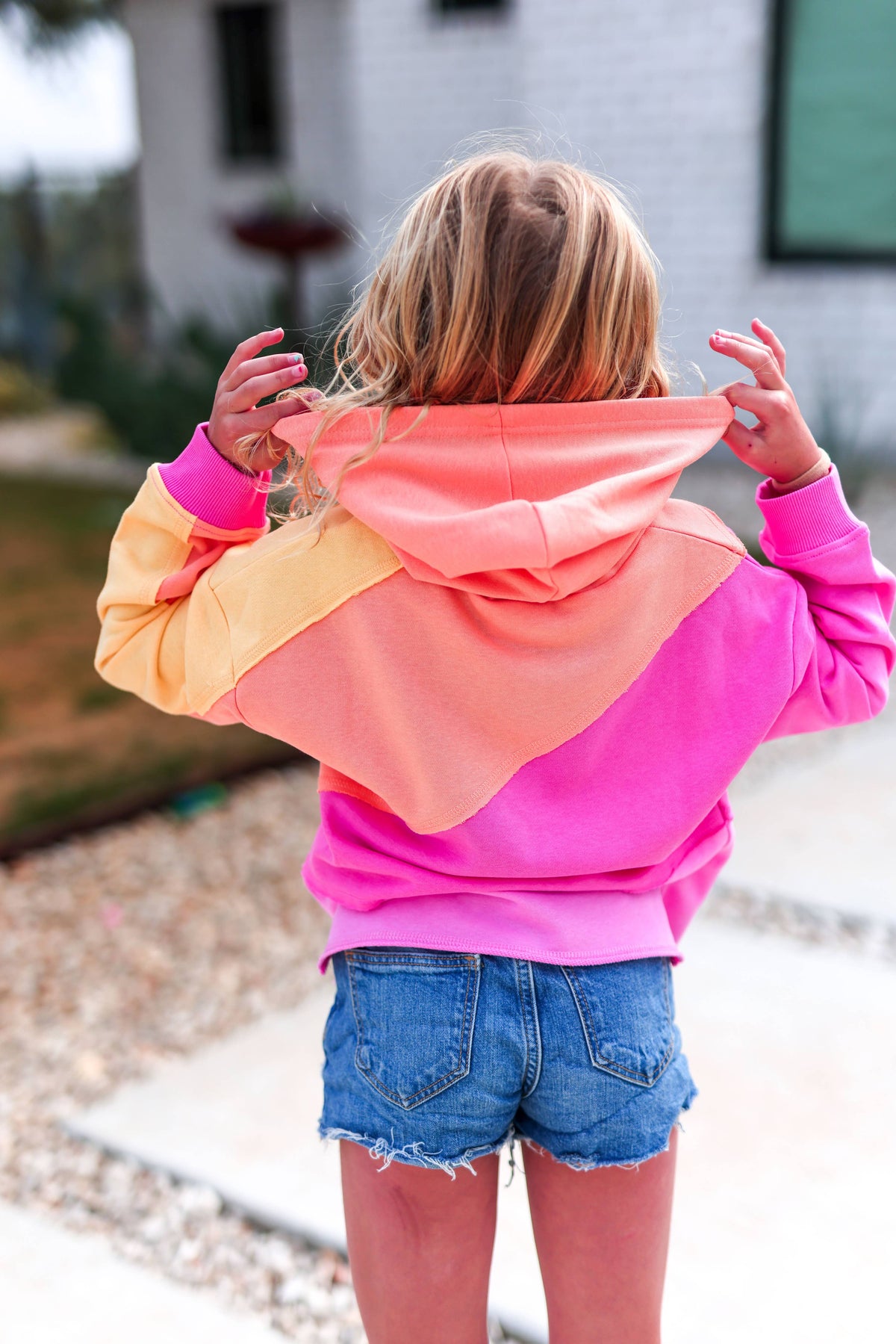 Hoodie – Miles Ahead (YOUTH) Hoodie - Sunset