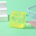 Glitter Cube Squishy Toy