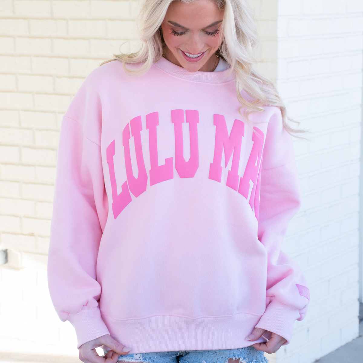 Lulu Mac- Adult Light Pink/Pink Puff