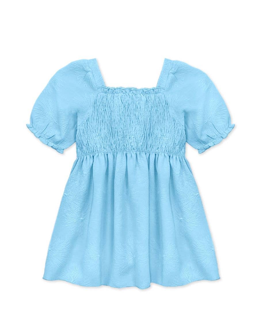 GKT-18003B Girl's Fashion Top w/ Puff Sleeve