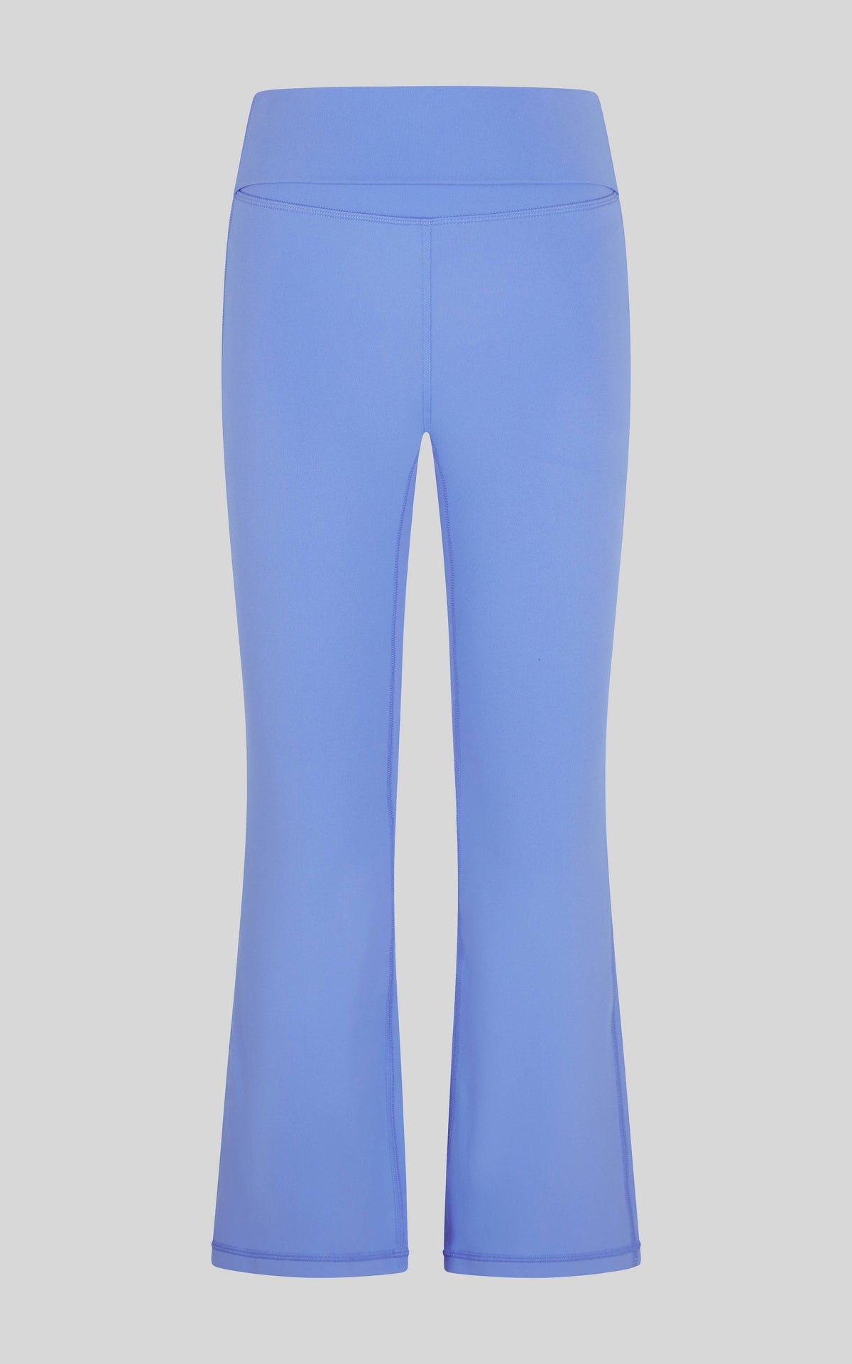 Girls Softlux Fold over 7/8 Flared Leg Pants 90 Degree by Reflex & Yogalicious -