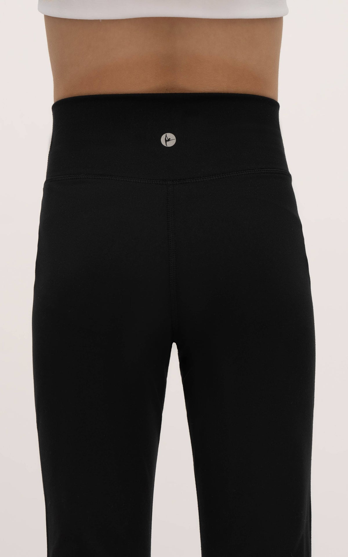 Girls Crossover Detailed Flared Leg Everyday Pants-90 Degree by Reflex & Yogalicious