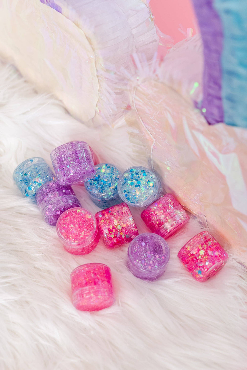 Blue Hair Glitter