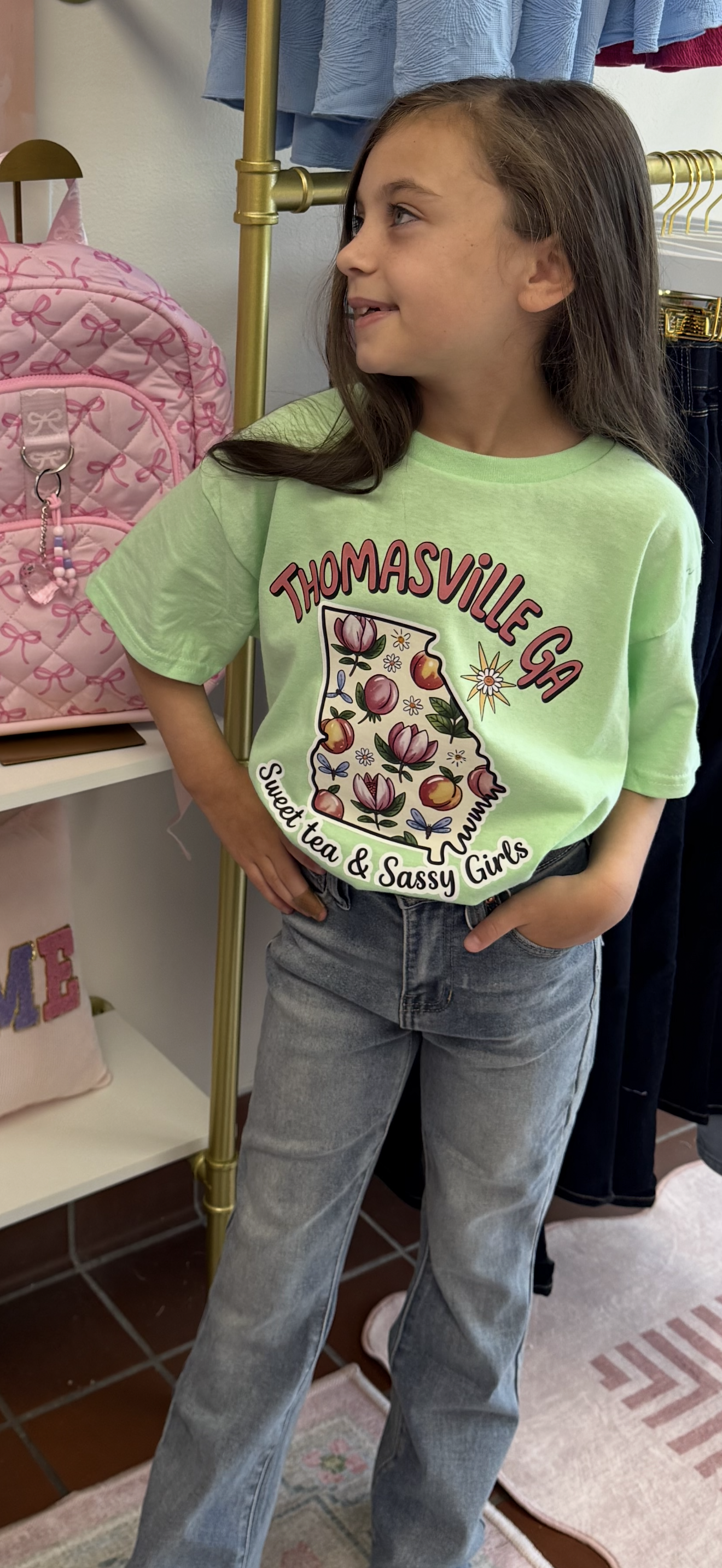 Tee Shirt-Sweet Tea and Sassy Girls