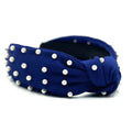 Pearl Embellished Knot Headbands