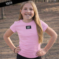 Lulu Mac- Youth Kids Baby Doll Top - Light Pink