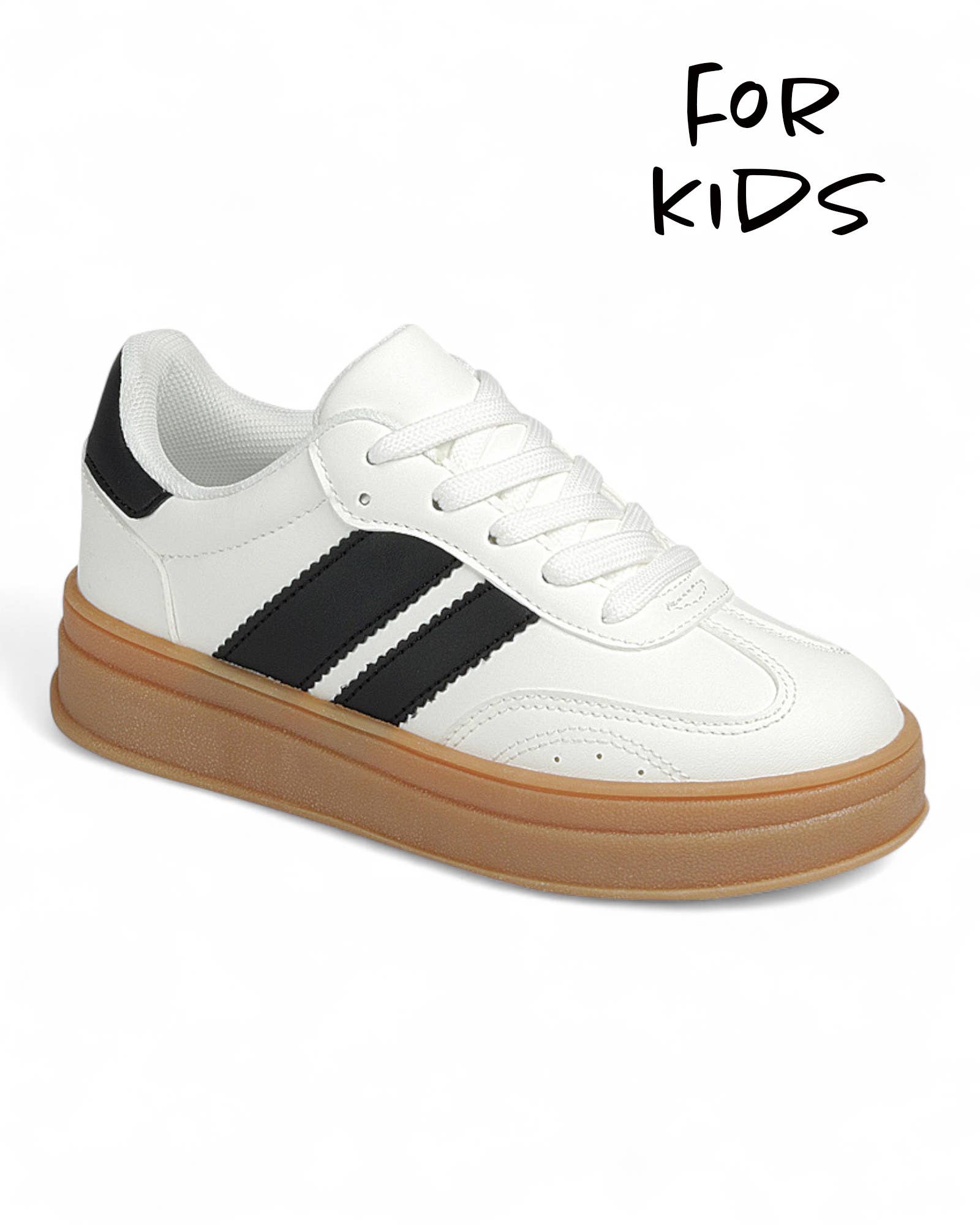 Kids Lace up Sneaker Shoes FL-TOPPING-03K