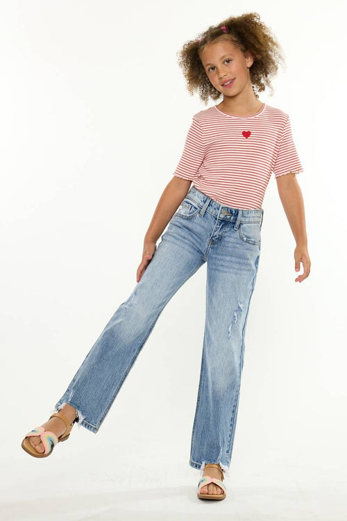 YOUTH  MID RISE TRUE STRAIGHT-YC9421M