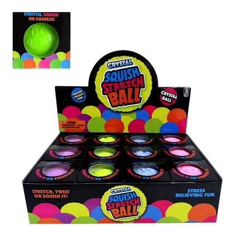 Fuzzy Stretch Squishy Stress Relief Toy