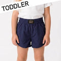 Lulu Mac NAVY TODDLER SOLID SHORT