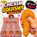 Faux Fried Chicken Squishy –TikTok Viral Crunchy-Look Toys