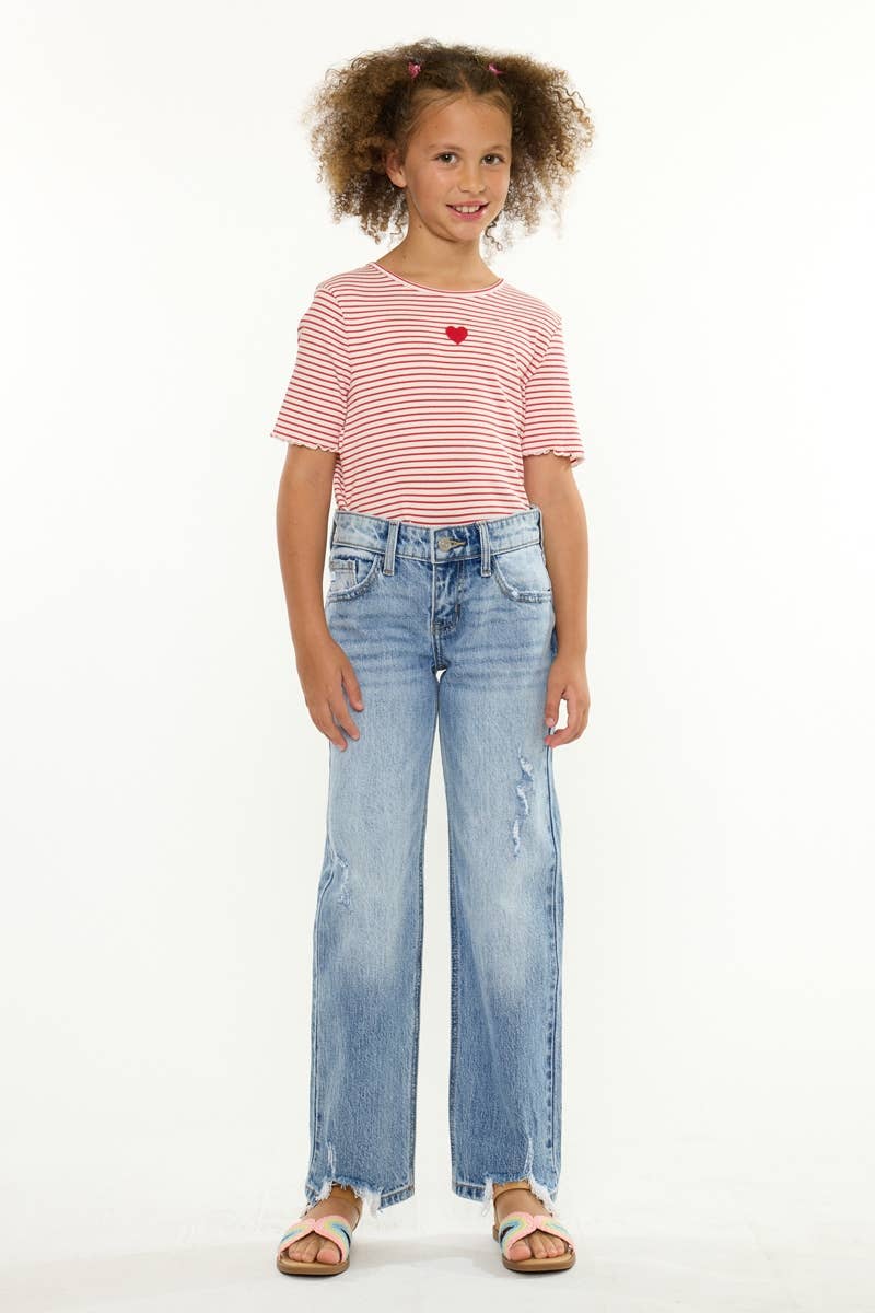 YOUTH  MID RISE TRUE STRAIGHT-YC9421M