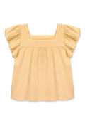 Girl's Fashion Top w/ Square Neckline