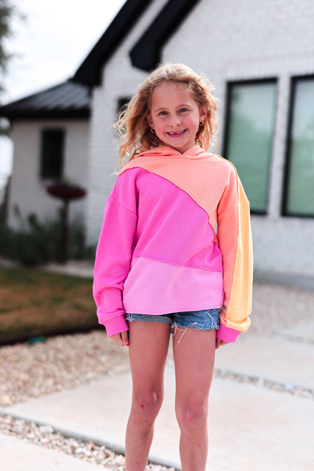 Hoodie – Miles Ahead (YOUTH) Hoodie - Sunset