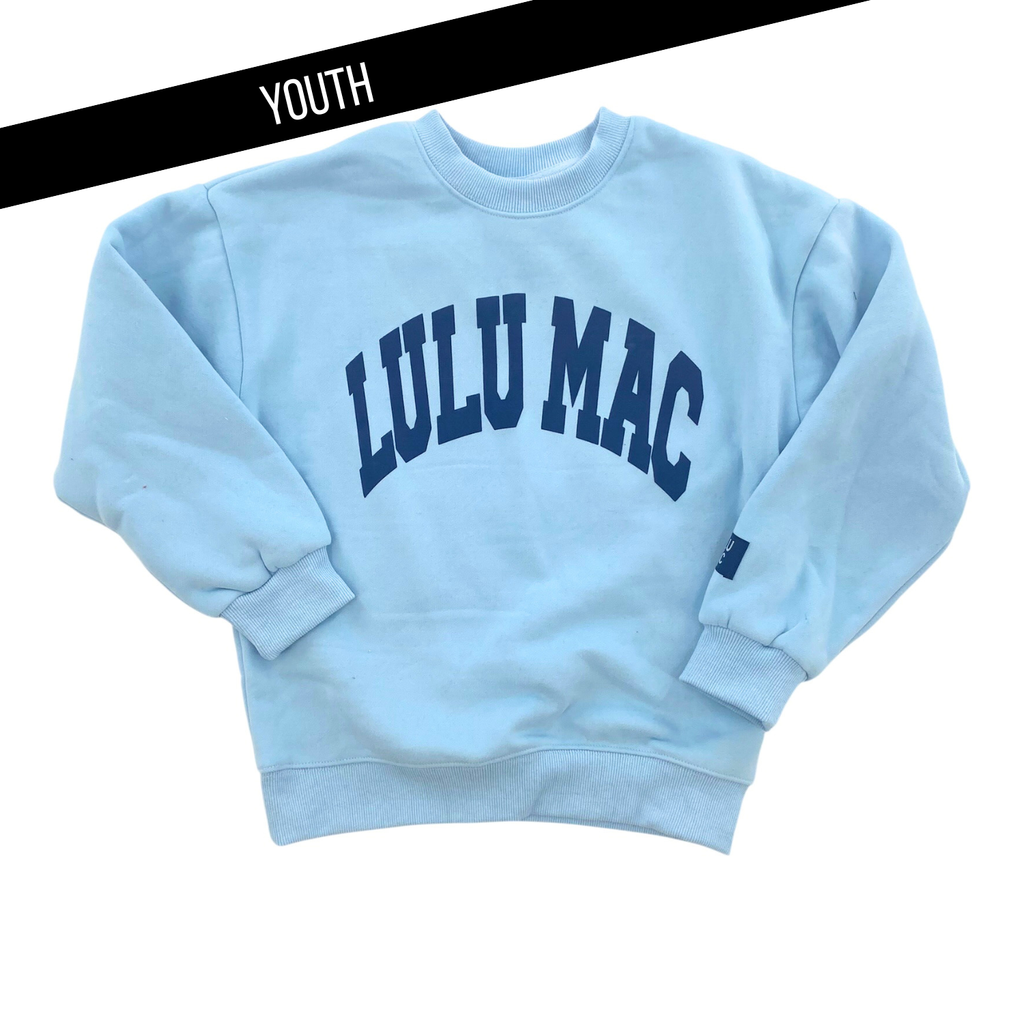 Lulu Mac- Youth LIGHT BLUE WITH NAVY PUFF